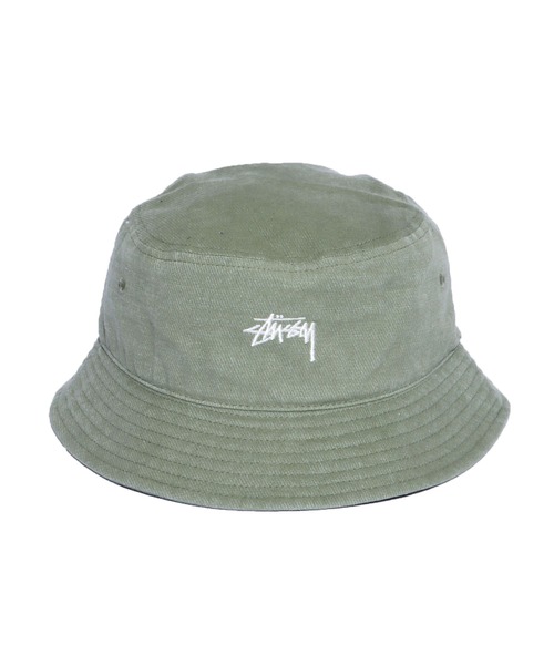 STUSSY（ステューシー）の「STUSSY/ステューシー STOCK BUCKET CAP バケットハット 刺繍（ハット・メンズ・チャコールグレー/ライトオリーブ/バイオレット/オレンジ・L/XL/S/M）」の20枚目の写真