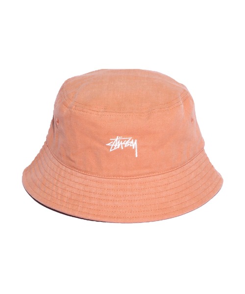 STUSSY（ステューシー）の「STUSSY/ステューシー STOCK BUCKET CAP バケットハット 刺繍（ハット・メンズ・チャコールグレー/ライトオリーブ/バイオレット/オレンジ・L/XL/S/M）」の6枚目の写真