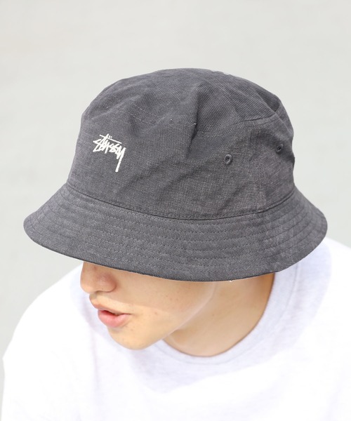 STUSSY（ステューシー）の「STUSSY/ステューシー STOCK BUCKET CAP バケットハット 刺繍（ハット・メンズ・チャコールグレー/ライトオリーブ/バイオレット/オレンジ・L/XL/S/M）」の22枚目の写真