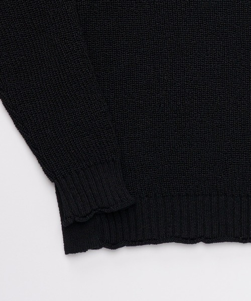 wjk（ダヴルジェイケイ）の「mn2486-bicolor knit ニット（ニット 