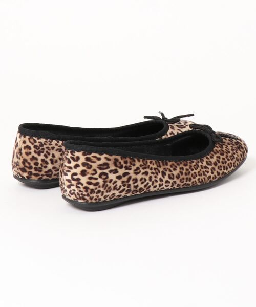 O'Kyti（オキティ）の「【O'KYTI/オキティ】フラットレオパードバレエシューズ（バレエシューズ・レディース・ブラウン・38/36/37）」の3枚目の写真