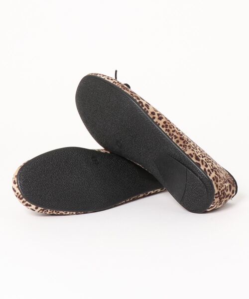 O'Kyti（オキティ）の「【O'KYTI/オキティ】フラットレオパードバレエシューズ（バレエシューズ・レディース・ブラウン・38/36/37）」の2枚目の写真