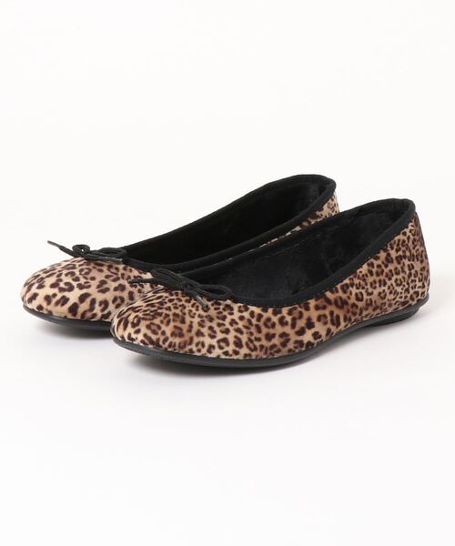 O'Kyti（オキティ）の「【O'KYTI/オキティ】フラットレオパードバレエシューズ（バレエシューズ・レディース・ブラウン・38/36/37）」の10枚目の写真