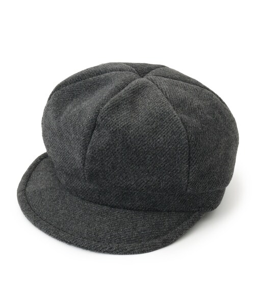 DRESKIP（ドレスキップ）の「◆起毛ツイルキャスケット（キャスケット・レディース・ブラック/グレー/キャメル・00）」の2枚目の写真