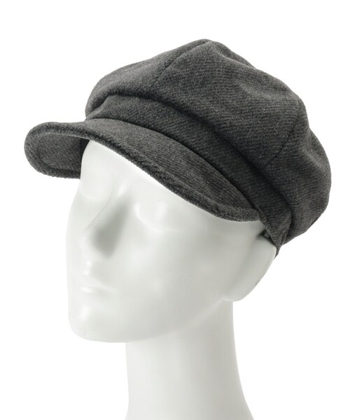 DRESKIP（ドレスキップ）の「◆起毛ツイルキャスケット（キャスケット・レディース・ブラック/グレー/キャメル・00）」の4枚目の写真