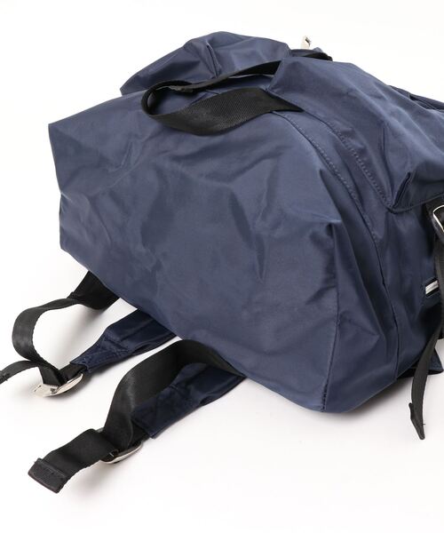 PRODUCTY WARRANTY（プロダクティワランティ）の「【PRODUCTY WARRANTY】 ダブルポケット メタル フラップ リュック（バックパック/リュック・メンズ・チャコール/ブラック/ネイビー・FREE）」の7枚目の写真