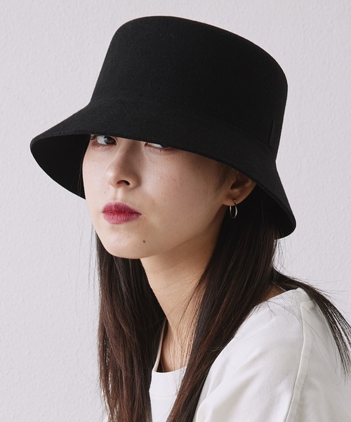 AIVER(アイバー)の「bocodeco×AIVER ME フェルトオーバーバケットハット MADE IN JAPAN(ハット・メンズ・チャコールグレー/ブラック・FREE)」の21枚目の写真