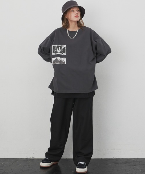 AIVER(アイバー)の「bocodeco×AIVER ME フェルトオーバーバケットハット MADE IN JAPAN(ハット・メンズ・チャコールグレー/ブラック・FREE)」の10枚目の写真
