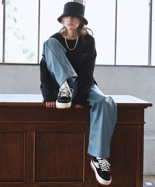 AIVER(アイバー)の「bocodeco×AIVER ME フェルトオーバーバケットハット MADE IN JAPAN(ハット・メンズ・チャコールグレー/ブラック・FREE)」の13枚目の写真