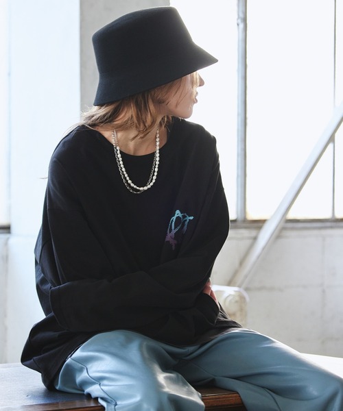 AIVER(アイバー)の「bocodeco×AIVER ME フェルトオーバーバケットハット MADE IN JAPAN(ハット・メンズ・チャコールグレー/ブラック・FREE)」の11枚目の写真