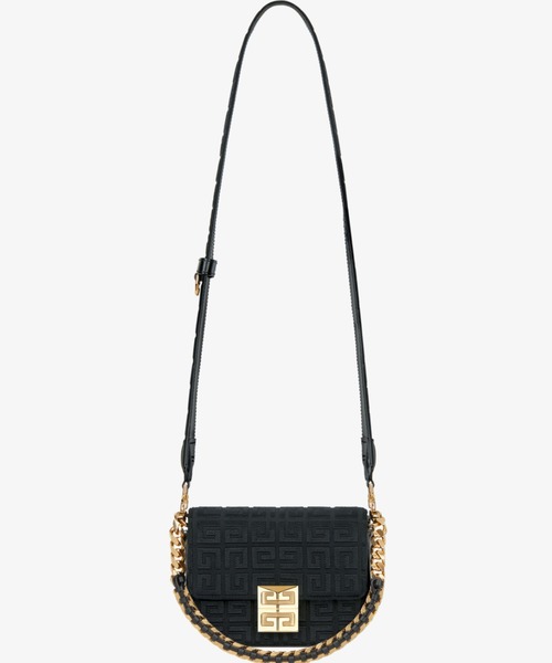 GIVENCHY(ジバンシイ)の「チェーン付き4G刺繍入り キャンバス 4Gバッグ スモールモデル(ハンドバッグ・レディース・ブラック・ONE SIZE)」の1枚目の写真
