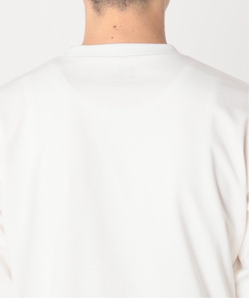 417 EDIFICE（フォーワンセブンエディフィス）の「【カットソー+ニットの2点セット】ミラノリブレイヤードカーディガン（カーディガン/ボレロ・メンズ・チャコールグレー/ベージュ/ネイビー/イエロー/ホワイト/ブルー/グリーン・SMALL/LARGE/MEDIUM）」の21枚目の写真