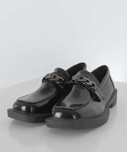 厚底チェーンポイントローファーシューズ（ローファー）｜FOLLOWIN（フォロウィン）