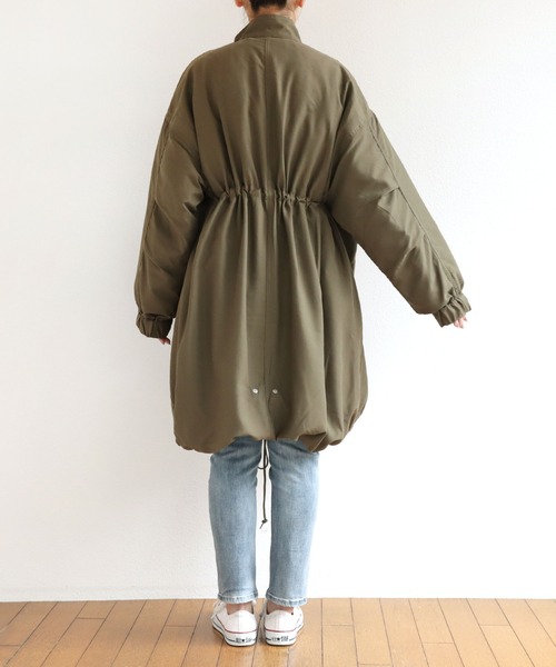 andme(アンドミー)の「M-65ライナー付き3WAYモッズコート(モッズコート・レディース・ブラック/カーキ/ネイビー・M)」の9枚目の写真