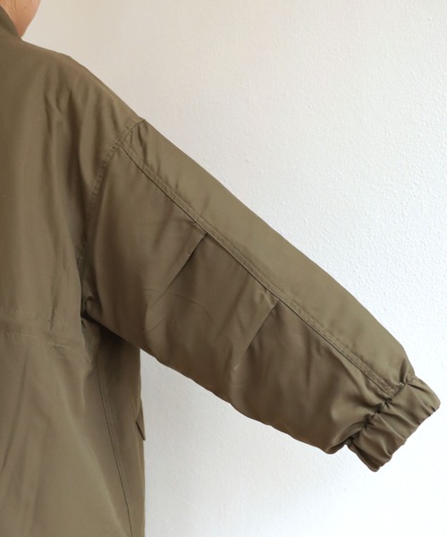 andme(アンドミー)の「M-65ライナー付き3WAYモッズコート(モッズコート・レディース・ブラック/カーキ/ネイビー・M)」の15枚目の写真