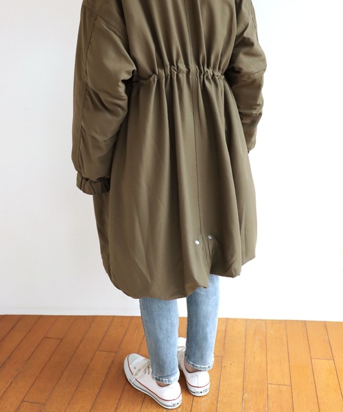 andme(アンドミー)の「M-65ライナー付き3WAYモッズコート(モッズコート・レディース・ブラック/カーキ/ネイビー・M)」の19枚目の写真