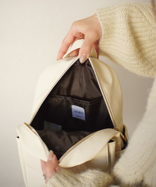 Jouet（ジョエット）の「【 JOUET / ジョエット 】レトロ ミニ リュック_（バックパック/リュック・レディース・ホワイト/ブラック・FREE）」の12枚目の写真