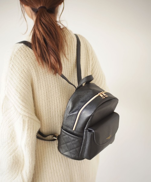 Jouet（ジョエット）の「【 JOUET / ジョエット 】レトロ ミニ リュック_（バックパック/リュック・レディース・ホワイト/ブラック・FREE）」の14枚目の写真