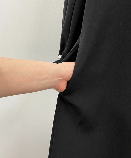 PICCIN（ピッチン）の「袖パールワンピース（ワンピース・レディース・ブラック・M）」の22枚目の写真