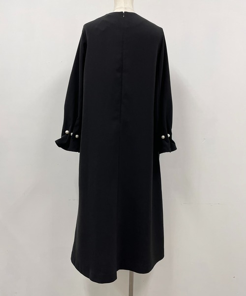 極美品♡ルネ♡袖パール　ワンピース PICCIN（ピッチン）の「袖パールワンピース（ワンピース）」 - WEAR