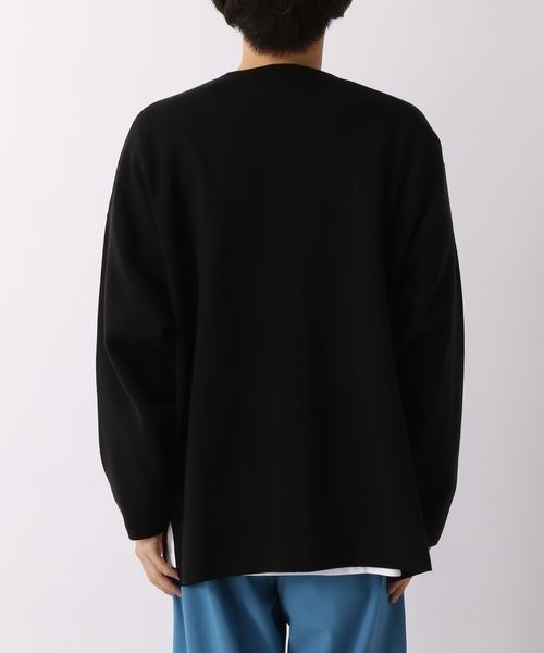 LOWRYS FARM（ローリーズファーム）の「ノーカラーカーデ　267538（カーディガン/ボレロ・メンズ・ブラック/グリーン/グレー・LARGE/MEDIUM）」の12枚目の写真