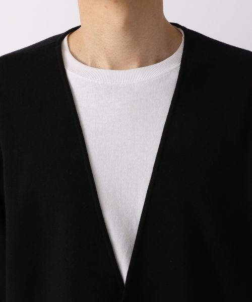 LOWRYS FARM（ローリーズファーム）の「ノーカラーカーデ　267538（カーディガン/ボレロ・メンズ・ブラック/グリーン/グレー・LARGE/MEDIUM）」の16枚目の写真