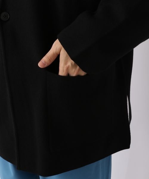 LOWRYS FARM（ローリーズファーム）の「ノーカラーカーデ　267538（カーディガン/ボレロ・メンズ・ブラック/グリーン/グレー・LARGE/MEDIUM）」の10枚目の写真