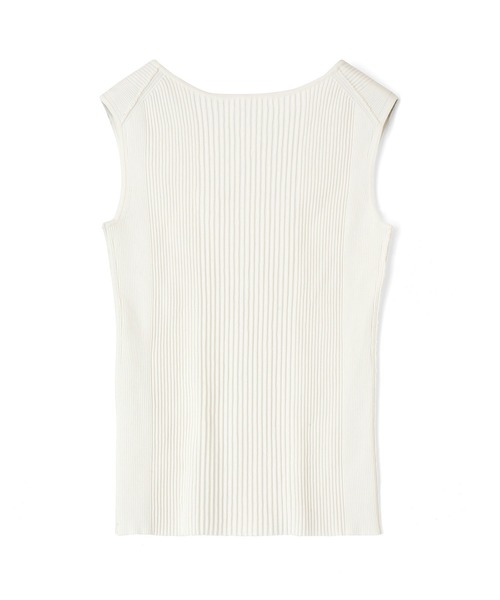 ANAYI（アナイ）の「コットンシルクランダムリブ プルオーバー（ニット/セーター・レディース・ホワイト/ピンク/ミント/ブルー・38/36）」の7枚目の写真