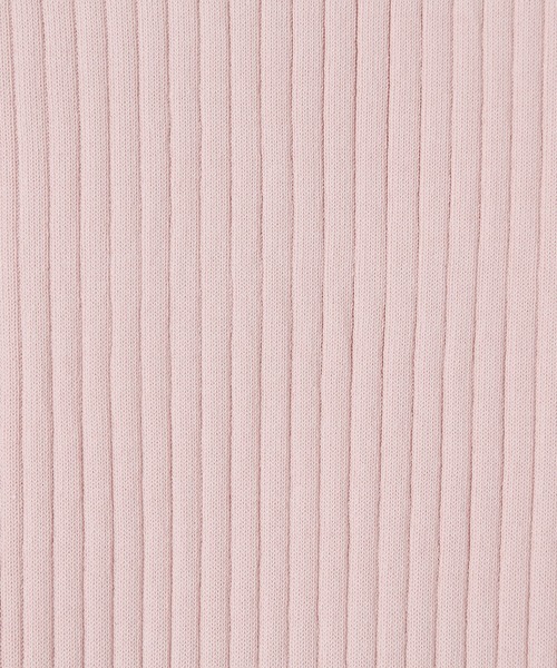 ANAYI（アナイ）の「コットンシルクランダムリブ プルオーバー（ニット/セーター・レディース・ホワイト/ピンク/ミント/ブルー・38/36）」の5枚目の写真