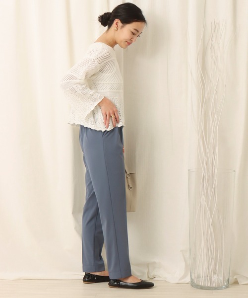 libelle more（リベル モア）の「透かし柄プルオーバー（ニット/セーター・レディース・ブラック/ベージュ/オフホワイト/カーキ・M）」の8枚目の写真