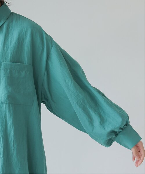 frames RAY CASSIN（フレームスレイカズン）の「ソフトワッシャーボリュームスリーブカラーシャツ（シャツ/ブラウス・レディース・オフホワイト/イエロー/ライトピンク/グリーン・FREE）」の13枚目の写真