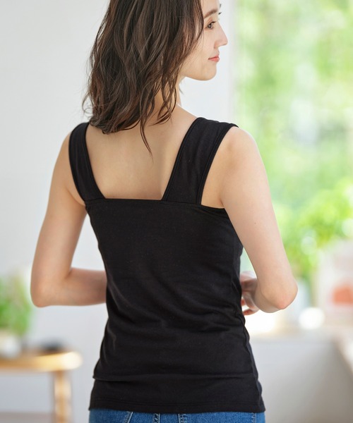 【抗菌防臭】【吸水速乾】ブラ紐隠しの優秀インナー