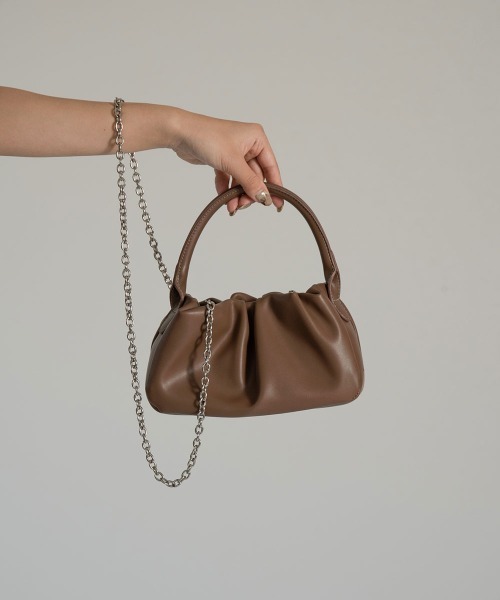 Amiur（エミレ）の「minimal bag（ハンドバッグ・レディース・ブラック/ブラウン/アイボリー・FREE）」の18枚目の写真