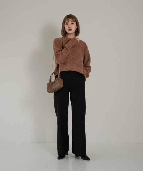 Amiur（エミレ）の「minimal bag（ハンドバッグ・レディース・ブラック/ブラウン/アイボリー・FREE）」の14枚目の写真