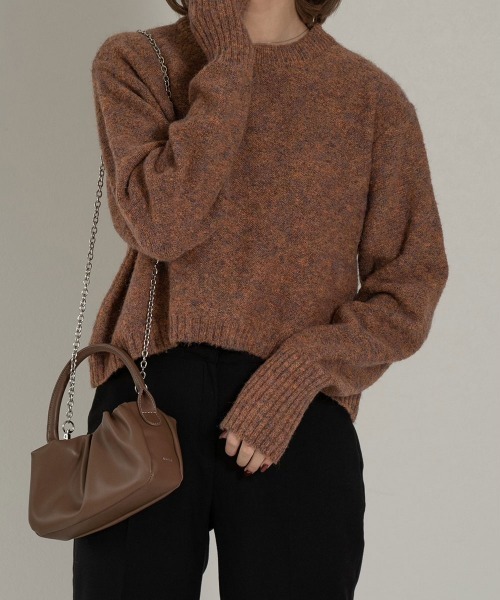 Amiur（エミレ）の「minimal bag（ハンドバッグ・レディース・ブラック/ブラウン/アイボリー・FREE）」の16枚目の写真