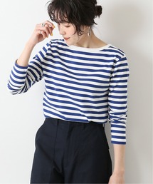 Spick & Span | 追加GIZACOTTONボーダーロングT(Tシャツ/カットソー)