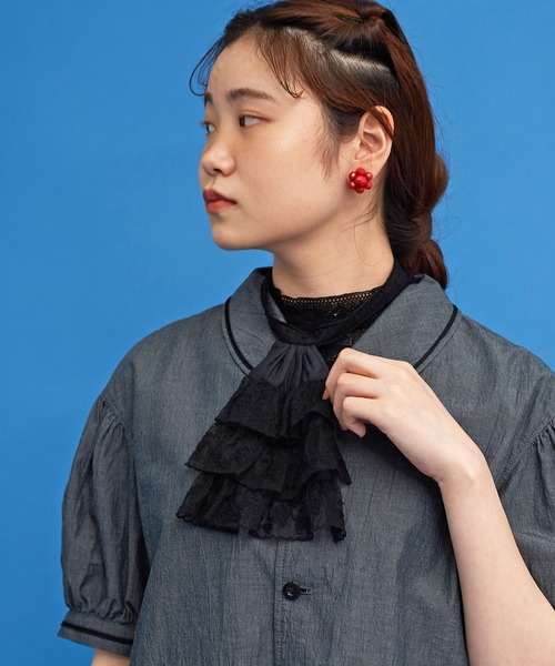 新品未使用　malle シャンブルドゥシャーム　チュール刺繍ブラウス 楽天市場】シャンブルドゥシャームの通販