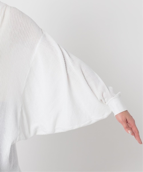 U by SPICK&SPAN（ユーバイスピックアンドスパン）の「【CAROUSELAMBRA】 WING WIDE T◆（Tシャツ/カットソー・レディース・ホワイト/ベージュ・FREE）」の21枚目の写真