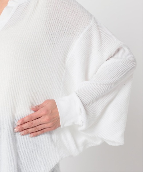 U by SPICK&SPAN（ユーバイスピックアンドスパン）の「【CAROUSELAMBRA】 WING WIDE T◆（Tシャツ/カットソー・レディース・ホワイト/ベージュ・FREE）」の22枚目の写真
