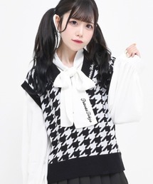 TRAVAS TOKYO（トラバス トウキョウ）の「『TRAVAS TOKYO/トラバス トーキョー』Cropped knit vest/クロップドニットベスト（ベスト）」