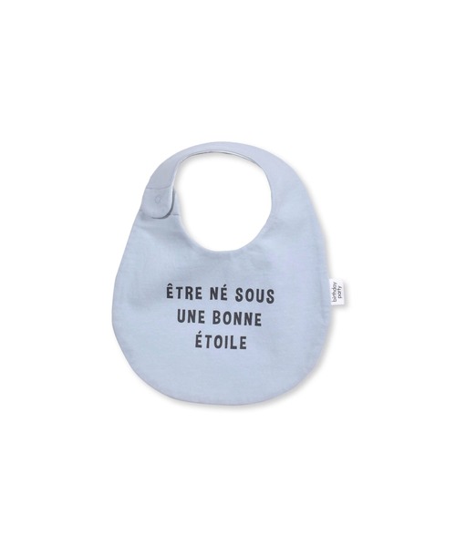 birthday party（バースデイパーティー）の「birthday party/ロゴ プリント よだれかけ スタイ ベビー（その他ベビー用品・キッズ・ピンク/ブルー/ブラック系その他・FREE）」の3枚目の写真