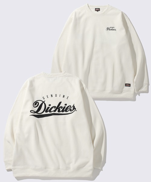 Dickies（ディッキーズ）の「【GENUINE DICKIES/ジェニュインディッキーズ】裏起毛バックプリント クルートレーナー（スウェット・メンズ・ホワイト/ネイビー/オートミール/スミクロ/ライトグレー系1/ブラック系2/ライトグレー系3/ネイビー系2/ブラック系その他3/ホワイト系3/ホワイト系1/ブラウン系1/ホワイト系2/ブラック系その他2/ブラウン系2/ブラック系その他/ブラック系1/ネイビー系1/ライトグレー系2/ブラック系3/ホワイト系4/ダークブルー/ライトグレー系4/ブラック系その他4/ブルー系1/グリーン/ホワイト系6/ブラック系その他6/ライトグレー系5/ベージュ/ネイビー系3/ブラック系5/ブルー系その他2/ホワイト系5/ブラック系その他5/ブラック系4/グリーン系1/ブルー系2/ブルー系3/グリーン系2/ライトグレー系6/ライトグレー系7/ブラック系6/ホワイト系7/ブラック系その他7/クリアブラック/ブルー系5/ブルー系4/ライトグレー系8/グリーン系3/ホワイト系8/ブラック系7/ブラック系8/ブラック系9/グレイッシュベージュ/ベージュ系1/グリーン系4・M/L/XL）」の5枚目の写真