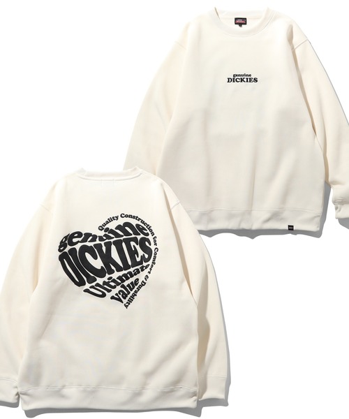 Dickies（ディッキーズ）の「【GENUINE DICKIES/ジェニュインディッキーズ】裏起毛バックプリント クルートレーナー（スウェット・メンズ・ホワイト/ネイビー/オートミール/スミクロ/ライトグレー系1/ブラック系2/ライトグレー系3/ネイビー系2/ブラック系その他3/ホワイト系3/ホワイト系1/ブラウン系1/ホワイト系2/ブラック系その他2/ブラウン系2/ブラック系その他/ブラック系1/ネイビー系1/ライトグレー系2/ブラック系3/ホワイト系4/ダークブルー/ライトグレー系4/ブラック系その他4/ブルー系1/グリーン/ホワイト系6/ブラック系その他6/ライトグレー系5/ベージュ/ネイビー系3/ブラック系5/ブルー系その他2/ホワイト系5/ブラック系その他5/ブラック系4/グリーン系1/ブルー系2/ブルー系3/グリーン系2/ライトグレー系6/ライトグレー系7/ブラック系6/ホワイト系7/ブラック系その他7/クリアブラック/ブルー系5/ブルー系4/ライトグレー系8/グリーン系3/ホワイト系8/ブラック系7/ブラック系8/ブラック系9/グレイッシュベージュ/ベージュ系1/グリーン系4・M/L/XL）」の9枚目の写真