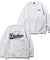 【GENUINE DICKIES/ジェニュインディッキーズ】裏起毛バックプリント クルートレーナー