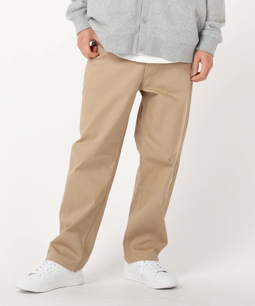 Arnold Palmer(アーノルドパーマー)の「ワイド シェア チノパンツ(チノパンツ・レディース・ブラック/ベージュ・LL/L/S/XS/M)」の1枚目の写真