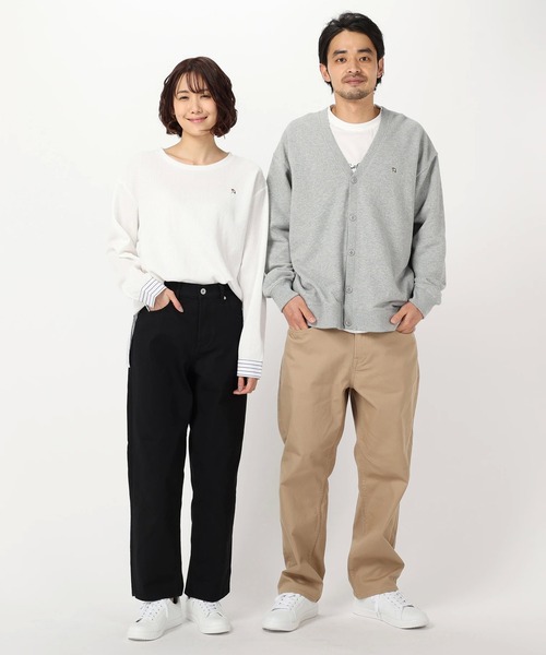 Arnold Palmer(アーノルドパーマー)の「ワイド シェア チノパンツ(チノパンツ・レディース・ブラック/ベージュ・LL/L/S/XS/M)」の14枚目の写真