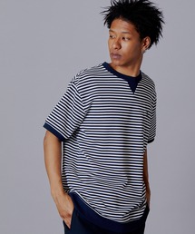 penguin BY MUNSINGWEAR | ペンギン バイ マンシングウェア プレーティングボーダーTシャツ PLATING BORDER T-SHIRT(Tシャツ/カットソー)