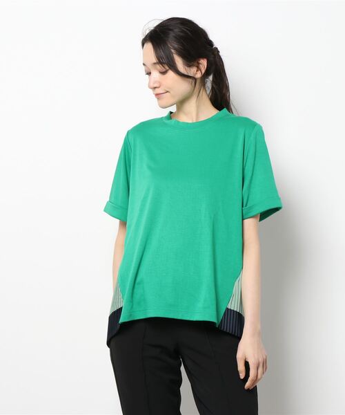 RANAN(ラナン)の「バックプリーツプルオーバー(Tシャツ/カットソー・レディース・グリーン・LL/L/M)」の6枚目の写真