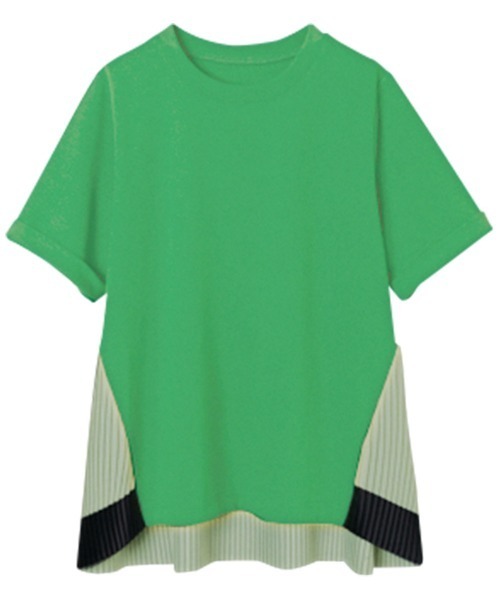 RANAN(ラナン)の「バックプリーツプルオーバー(Tシャツ/カットソー・レディース・グリーン・LL/L/M)」の2枚目の写真