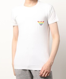 EMPORIO ARMANI(G|IA}[j)EMPORIO ARMANI RAINBOW T-SHIRT SLIM FIT bNXEFA XtBbg TVc 54051335([EFA/pW})